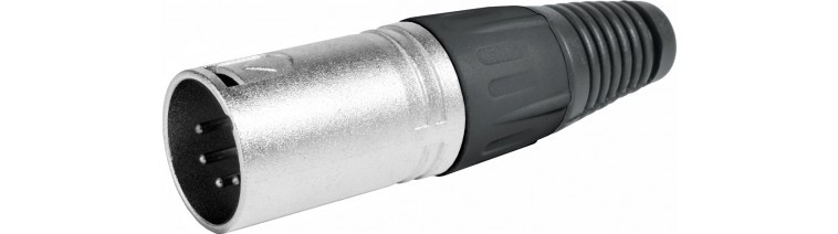 Conector XLR macho de 5 pines EQ9003