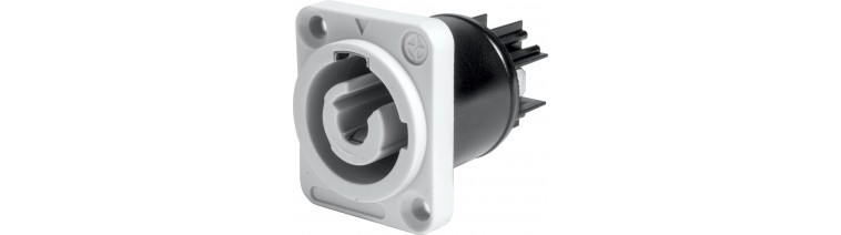 [MBA111] Conector chasis powercon OUT salida corriente 20A. Mod. SAC3MPB