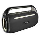 Altavoz inalámbrico bluetooth karaoke de 70W color negro HiFuture. Mod. MUSICBOX100BLK