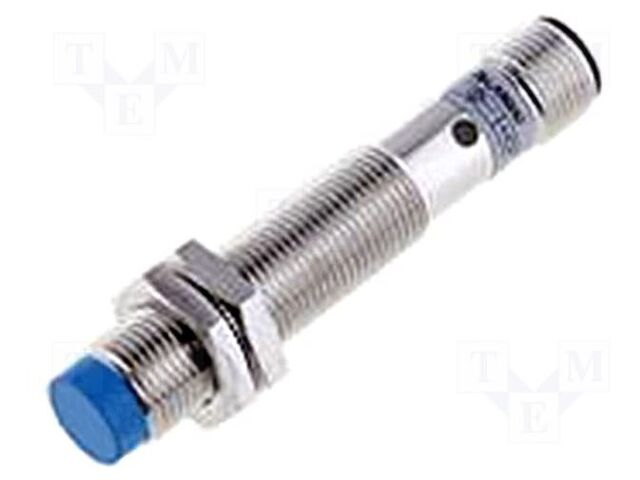 [LR12BN08DNOYE2] Sensor inductivo NPN NO 10-30 VDC M12 IP67. Mod. LR12BN08DNOY-E2