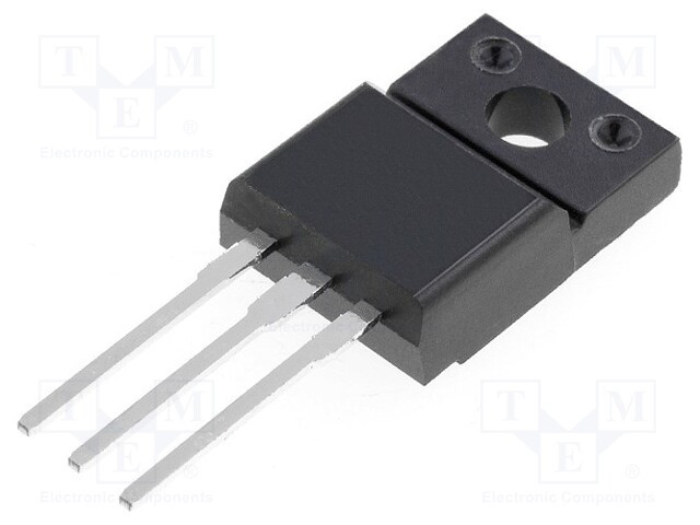 Transistor N-Mosfet unipolar 650V 11A 36W TO220FP. Mod. STF11N60DM2
