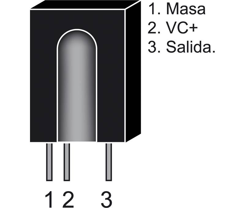 Receptor de infrarrojos FD011