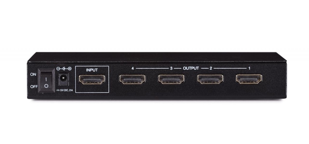 [FO524FON] Distribuidor splitter HDMI 1E a 4S Fonestar. Mod. FO-524