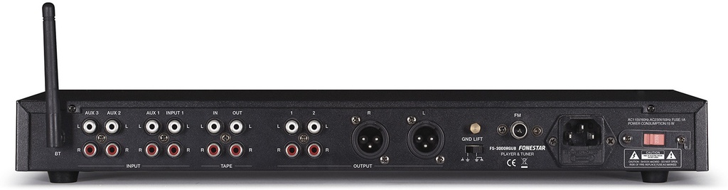 [FS3000RGUBFON] Reproductor mezclador FM / USB / MP3 Fonestar. Mod. FS-3000RGUB
