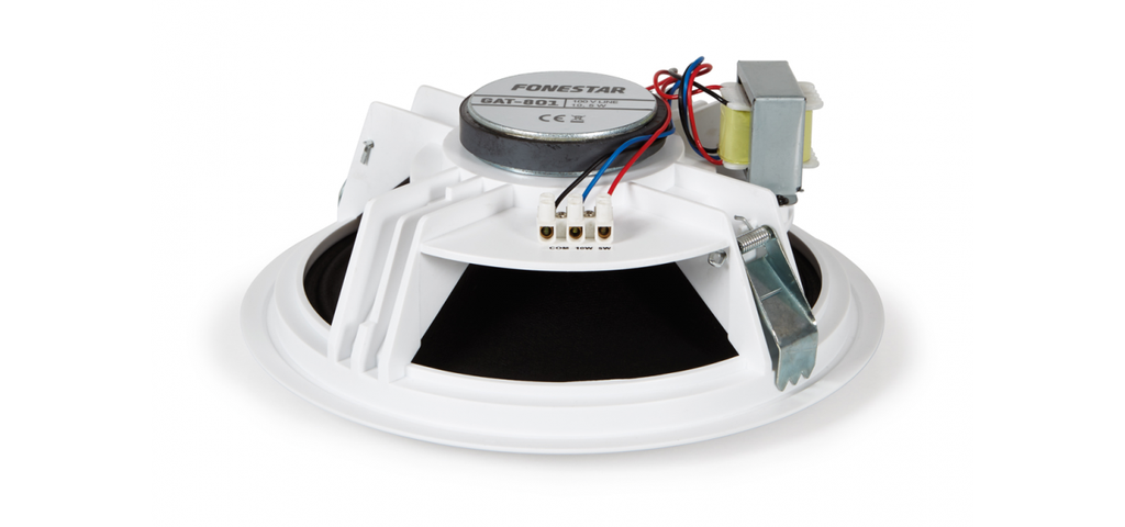 [GAT801FON] Altavoz de techo 8" rejilla Fonestar 100V 10W. Mod. GAT-801