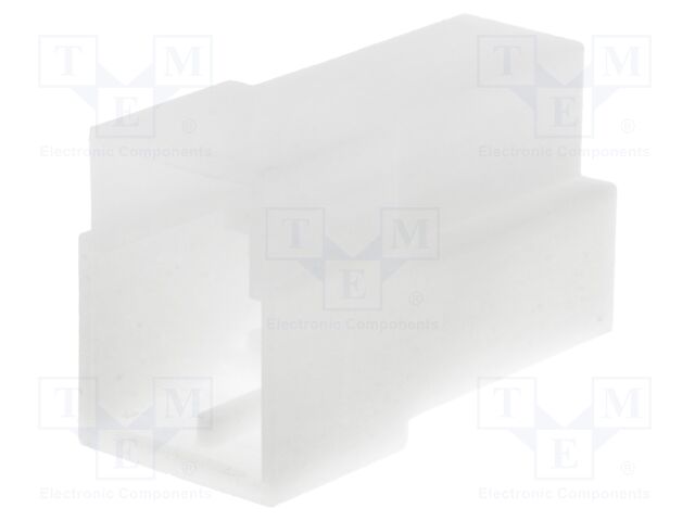 Carcasa para terminal macho de 3 vías de faston 6.3 mm. Mod. 180940