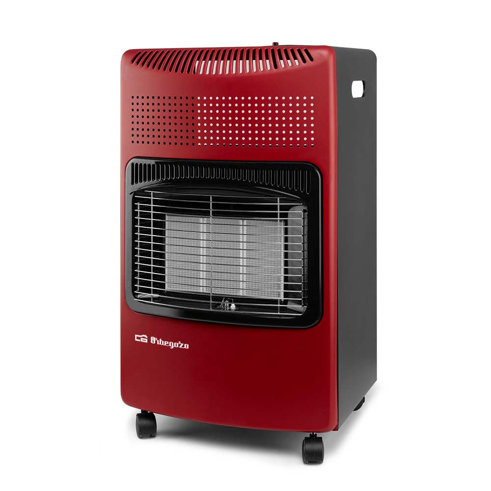 Estufa de gas cerámica roja 4200W Orbegozo. Mod. HCE 74