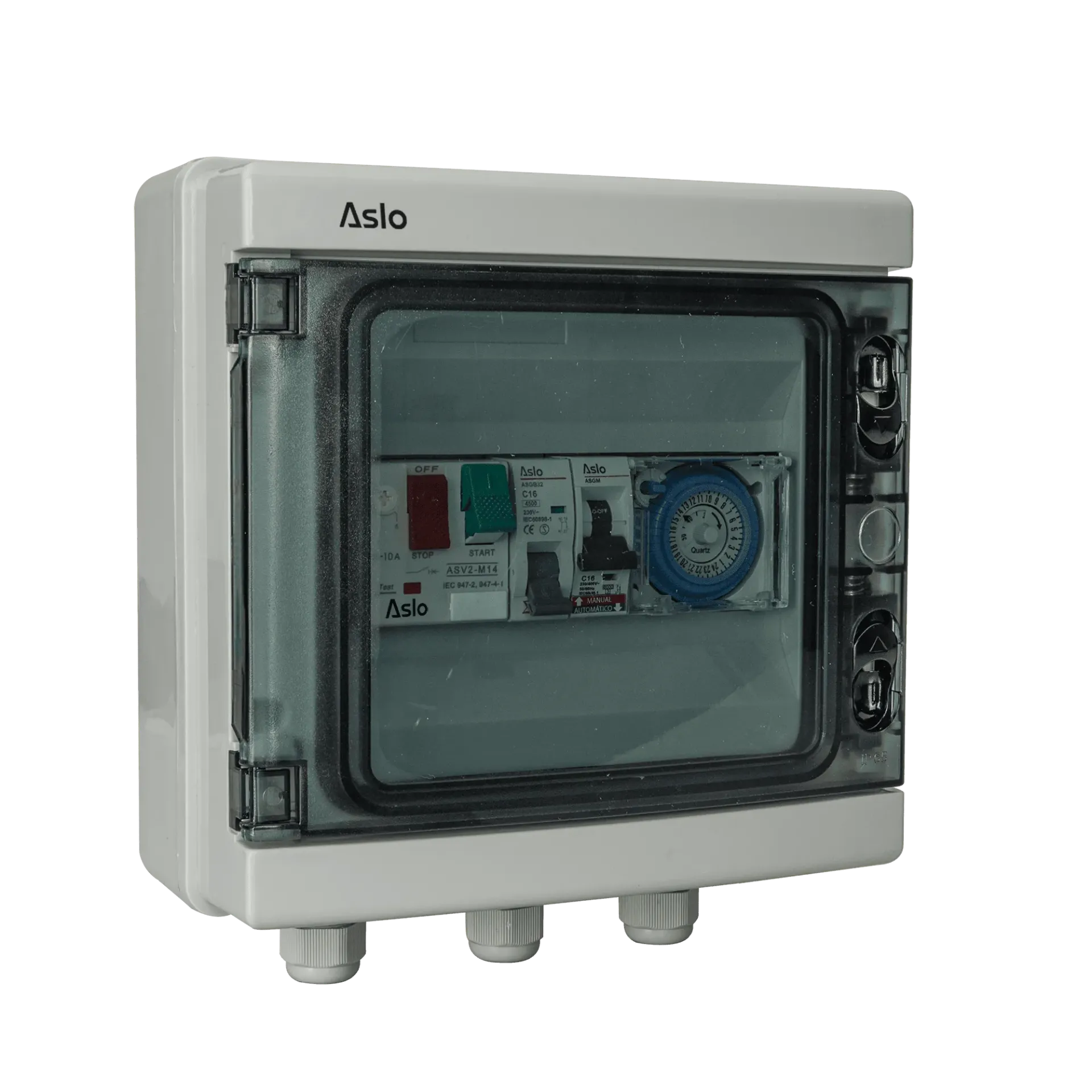 [ASQP230254] Cuadro completo bomba piscina 230V 2.5-4A. Mod. ASQP230254