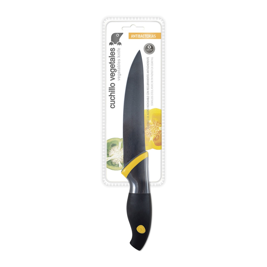 [HOKN012YTMA] Cuchillo Vegetales Amarillo Mod HOKN012Y