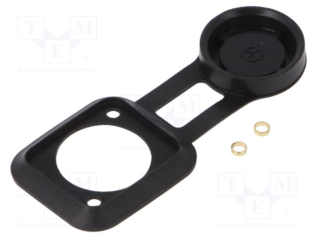 [CP299802] Junta de tomacorriente com tapa contra el polvo XLR RJ45. Mod. CP299802