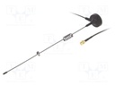 Antena GSM 5dBi imán 50Ω 824-960MHz 1710-2700MHz 3 metros. Mod. GSM-ANT024