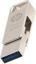 Pendrive 128GB USB 3.2 OTG Type C HP X206C. Mod. HPFD206C-128