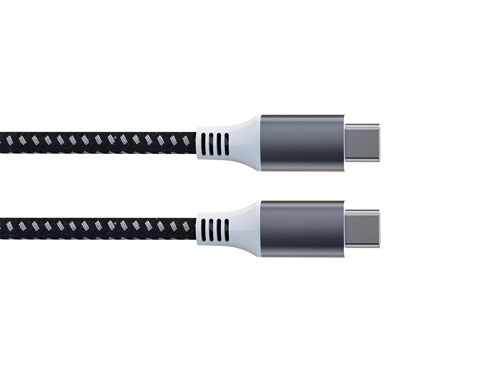 Cable USB carga y datos USB 2.0 C 480 Mbps magnético 60 W 1 m. Mod. HQMUSB210