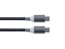 Cable USB carga y datos USB 2.0 C 480 Mbps magnético 60 W 1 m. Mod. HQMUSB210