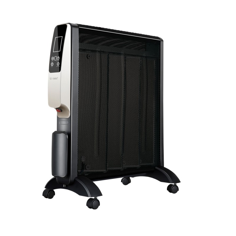 Radiador de mica Torcoola con mando 2000w negro. Mod. 301015018