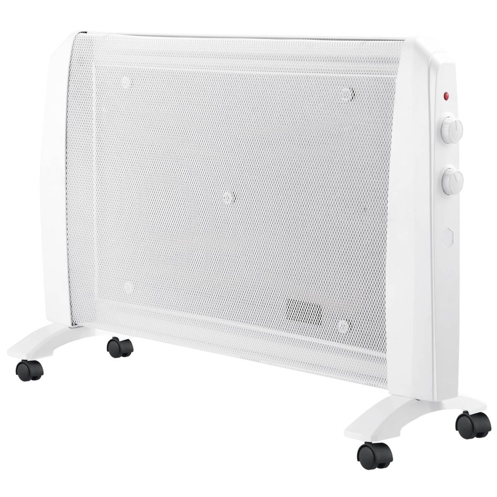 Radiador de mica Kambal Máx. 1500W Blanco. Mod. 301015010