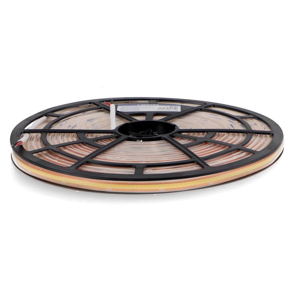 Tira Led 24V Cob Free Cut Ip65 13W/m - 10 Metros 2700K. Mod. LM2787