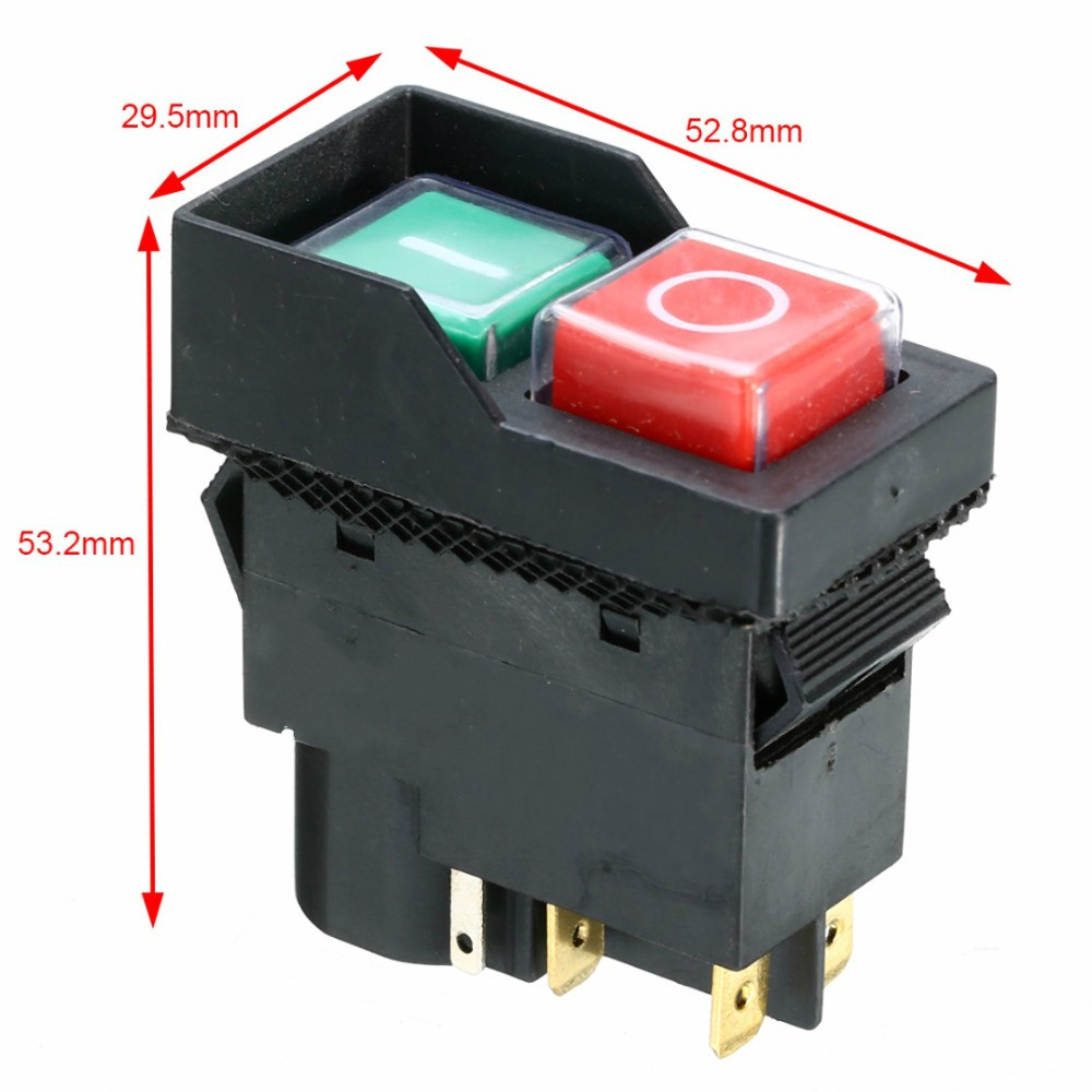 [32P0041] Pulsador marcha paro hormigonera 230V IP54. Mod. KLD-28A
