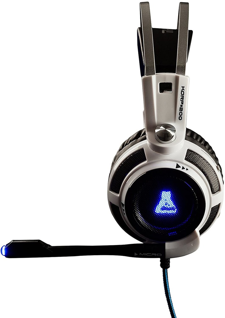 Auricular gaming negro alto rendimiento G-LAB. Mod. KORP-200