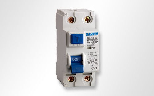 Interruptor diferencial 2P 40A 30mA AC SASSIN. Mod. 3SL18-100
