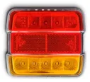 Piloto trasero LED 5 funciones 12 - 24VDC homologado. Mod. LDPR00324V