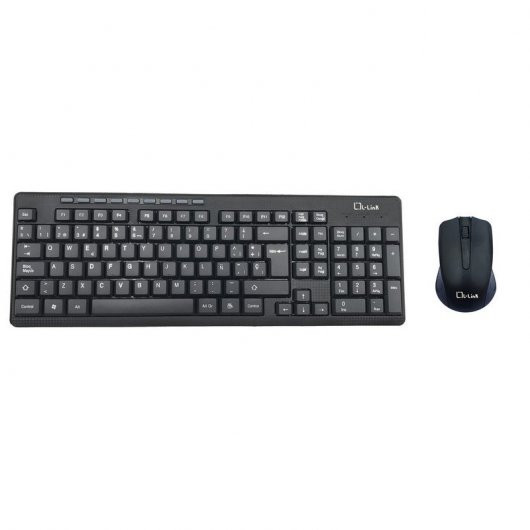 [LLKB555WCOMBOMEG] Kit teclado + ratón inalámbrico L-Link. Mod. LL-KB-555-WCOMBO