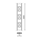 Tira de LED 24V DC SMD2835 Ziddna IP65 120 Led/m – 5 Metros. Mod. LM2223
