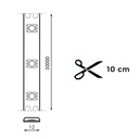 Tira de Led 220Vac Smd2835 Ruzok 12W/m - 20 Metros 6000K. Mod. LM2341