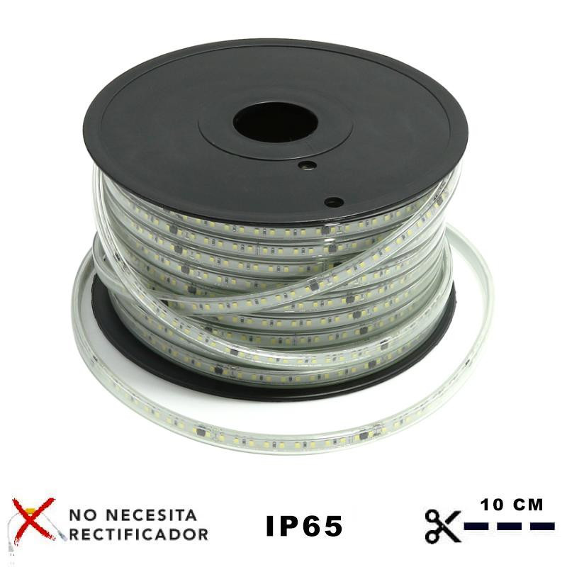 Tira de Led 220Vac Smd2835 Como 12W/m - Metro 6000k. Mod. LM2351