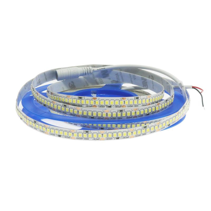 Tira de Led 24V Dc Smd2835 Ziadna Ip20 240Led/m - 5 Metros 6000K. Mod. LM2376