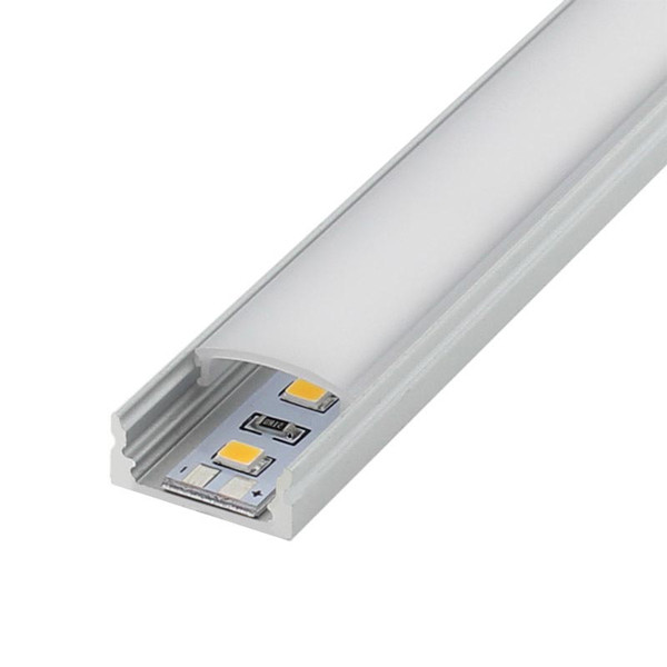 [LM3707LED] Perfil de aluminio tira led 2 metros 12V/24V. Mod. LM3056