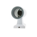 Aplique de pared White 2XGU10 Tube IP54. Mod. LM6196