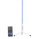 Tubo luminoso RGB con pie 1.8 metros Ibiza Sound. Mod. MAGIC-COLOR-STICK-1.8WH