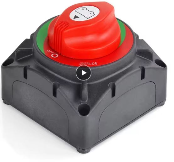Desconectador de batería superficie 12-60VDC 300A