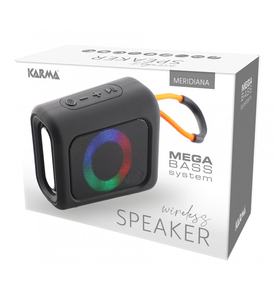 Altavoz recargable bluetooth 5.0 Karma. Mod. MERIDIANA