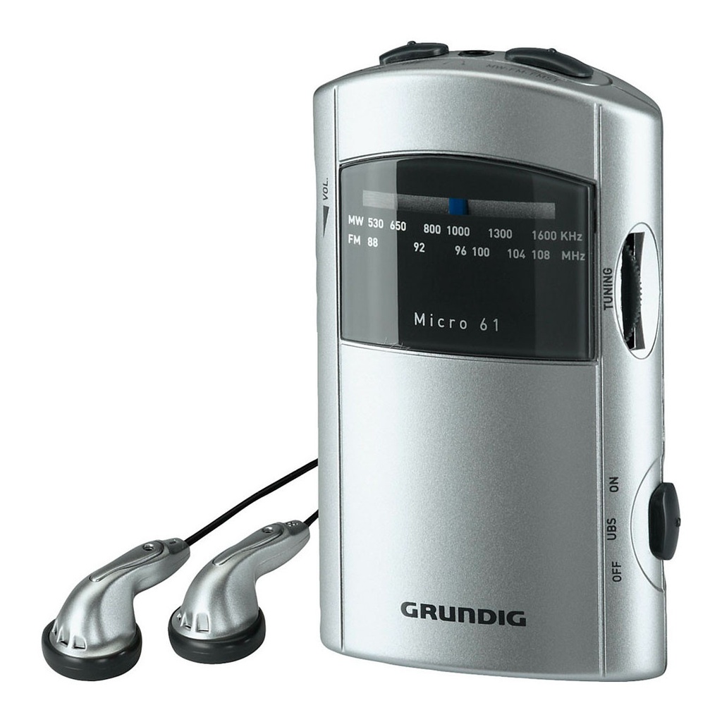 Mini Radio Grundig MICRO61SILVER