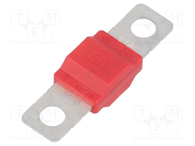 [FUSMIDI50] Fusible de cartucho de coche 50A 32V 40mm. Mod. MIDIVAL-50A