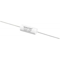 Condensadores de película MKT, 2.2 MF 250V. Mod. JSX22U250