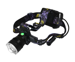 Linterna frontal de cabeza LED 15W recargable. Mod. 60.384/15