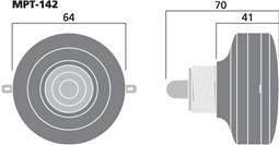 ALTAVOZ DE AGUDO PIEZO. MOD. MPT-142