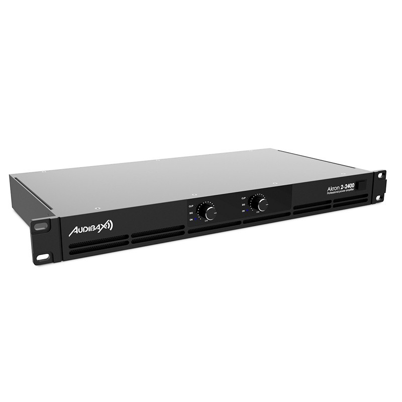 Amplificador de Potencia Digital 2 x 600W. Audibax. Mod. Akron 2-2400