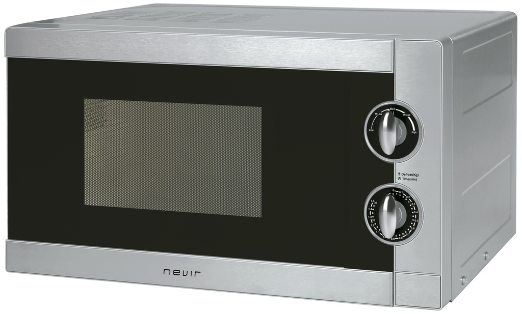 [NVR6330MS] Microondas 20 litros 700W Inox Nevir. Mod. NVR6330MS
