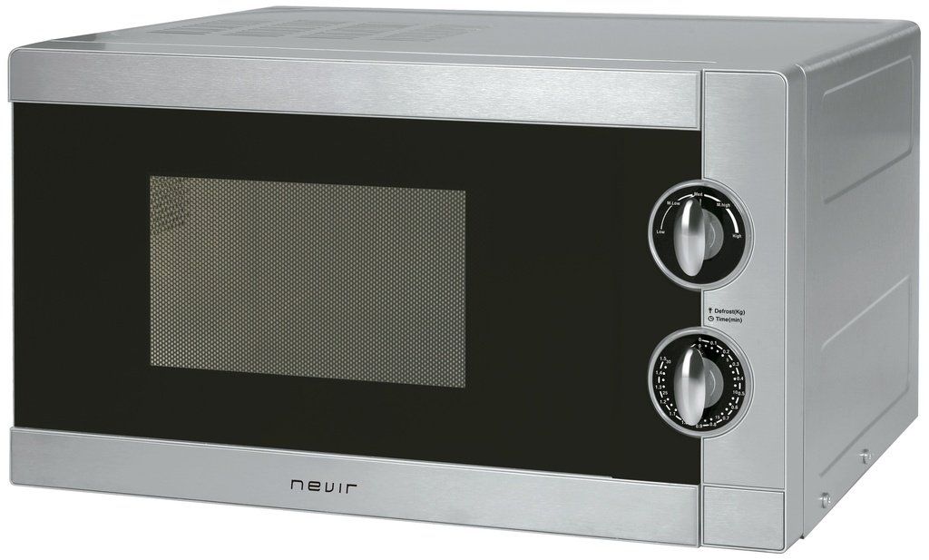 Microondas 20 litros 700W Inox Nevir. Mod. NVR6330MS