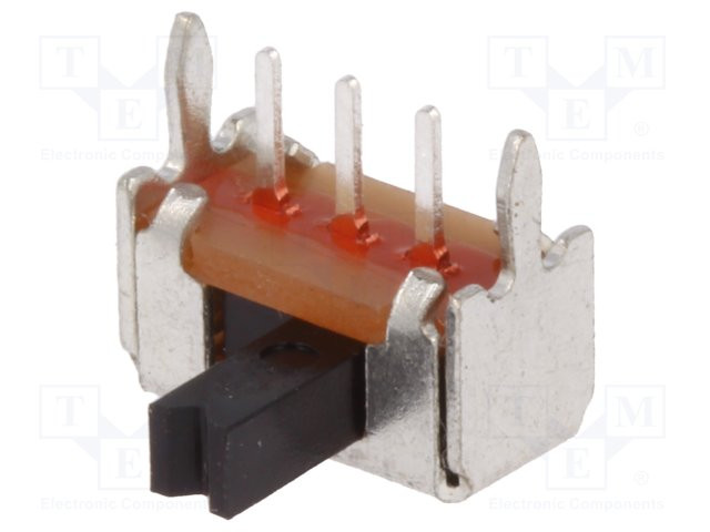 Interruptor deslizante 2 posiciones SPDT 0,1A/12VDC ON-ON. Mod. OS102011MA1QN1