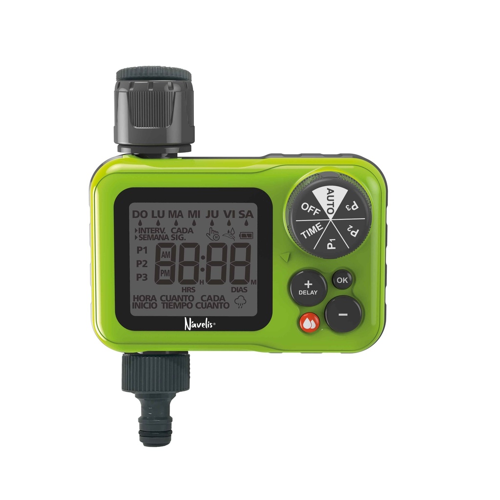 [403025010GSC] Programador riego digital 2xAAA IP54. Mod. 403025010