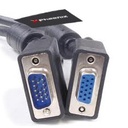 Cable prolongador VGA MACHO HEMBRA 3M negro. Mod. 1974A/3