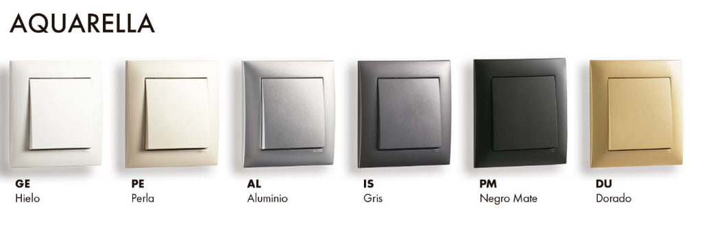 Tapa c/protección p/base schucko color Efapel. Mod. 90632