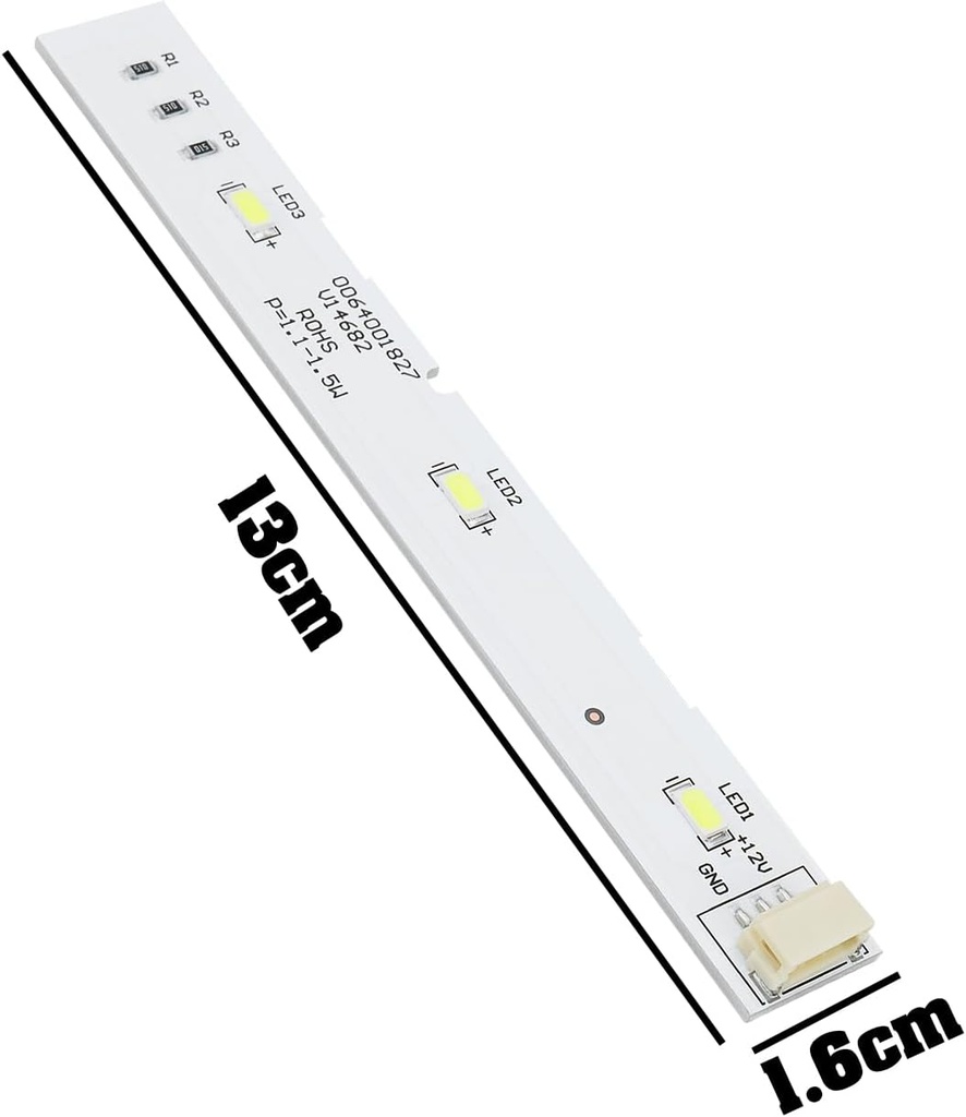 Tira led luz frigorífico Haier BCD-575WDBI. Mod. 0064001827