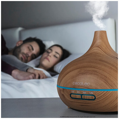 [PUREAROMA300CEC] Humidificador ultrasónico 300ml LED Cecotec. Mod. Pure Aroma 300 Yang
