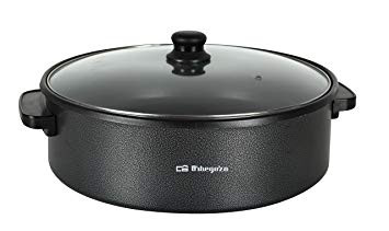 Cazuela eléctrica 9 x 42cm 1500W antiadherente ORBEGOZO. MOD. PZ 8100